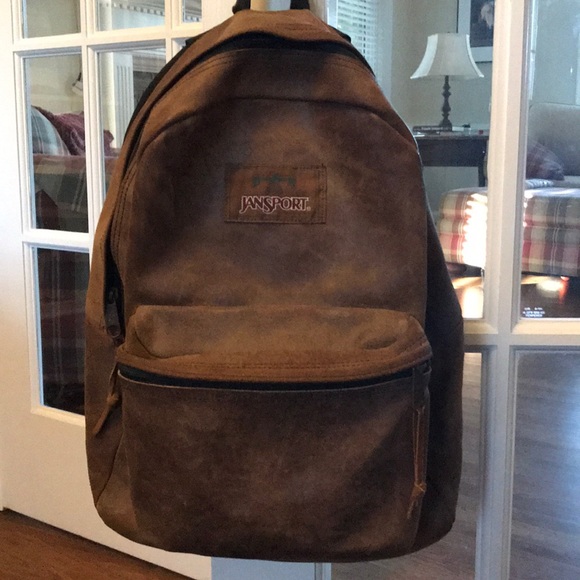 superbreak leather backpack